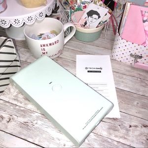 Tech Candy UV Phone Sanitizer Mint Green Never Used Includes Cord & Instructions